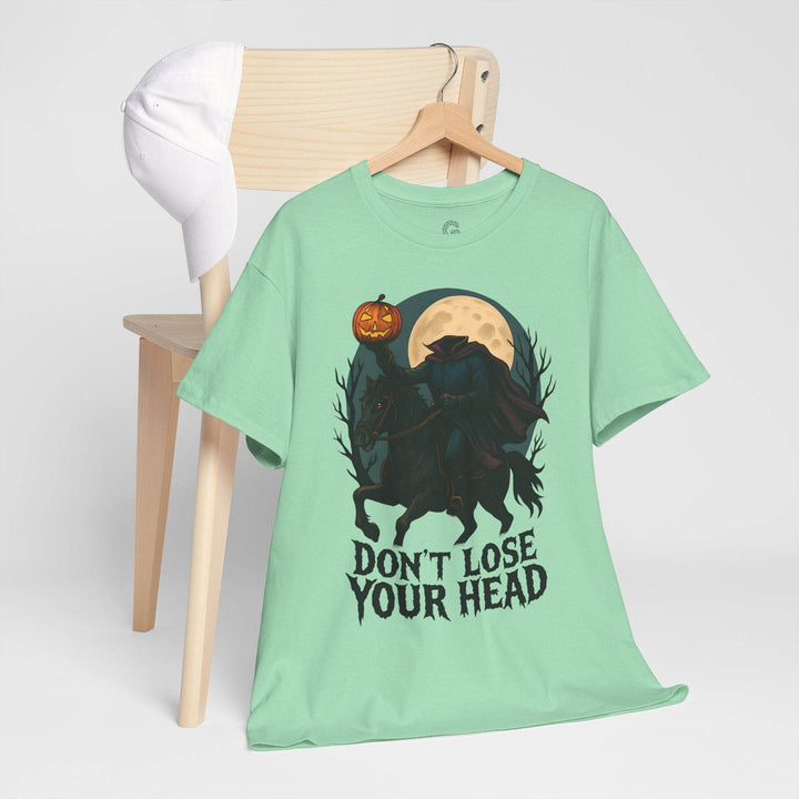 Headless Horseman Halloween Shirt - Bold Design - Gutsy Garb