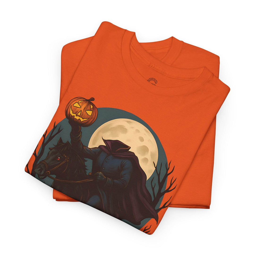 Headless Horseman Halloween Shirt - Bold Design - Gutsy Garb
