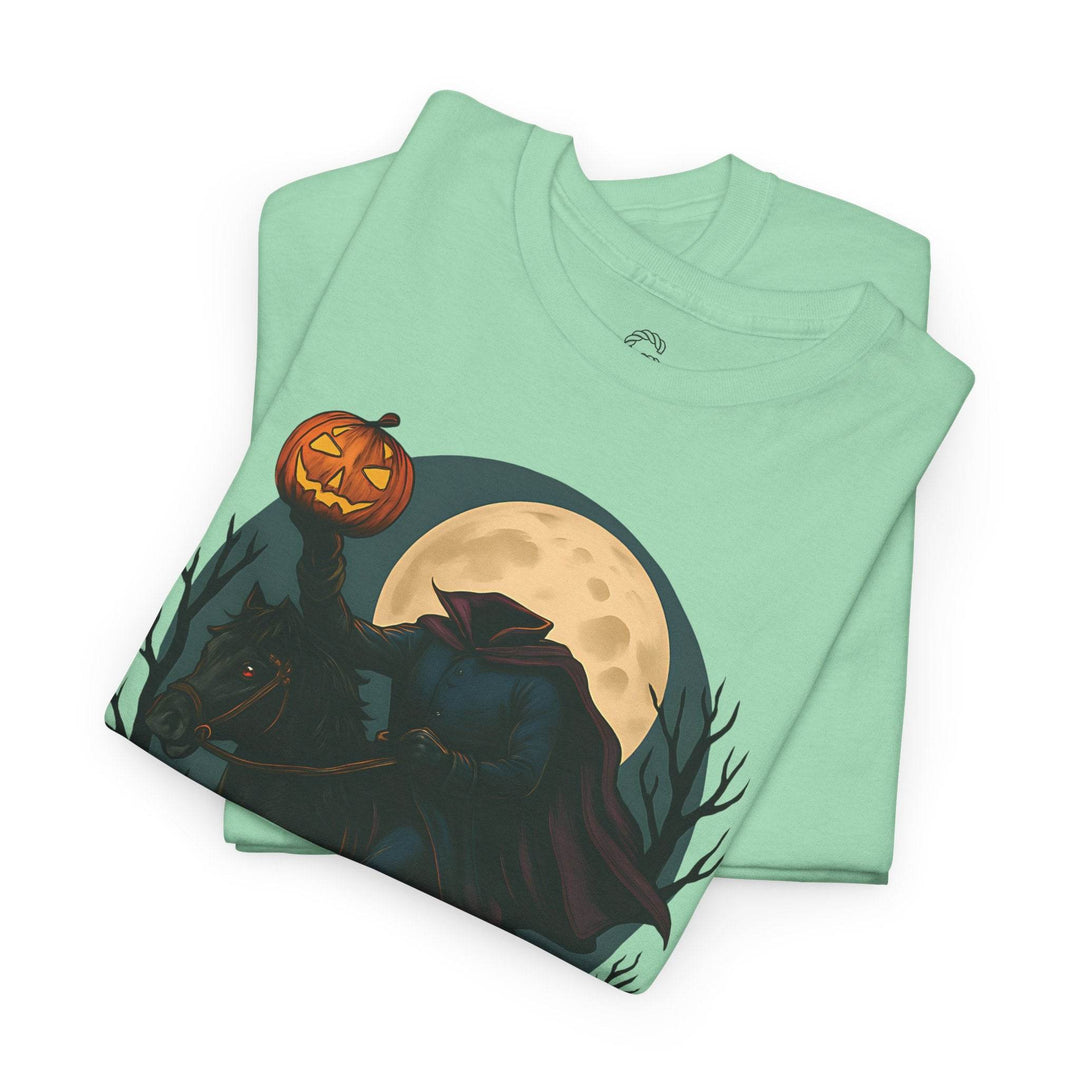 Headless Horseman Halloween Shirt - Bold Design - Gutsy Garb