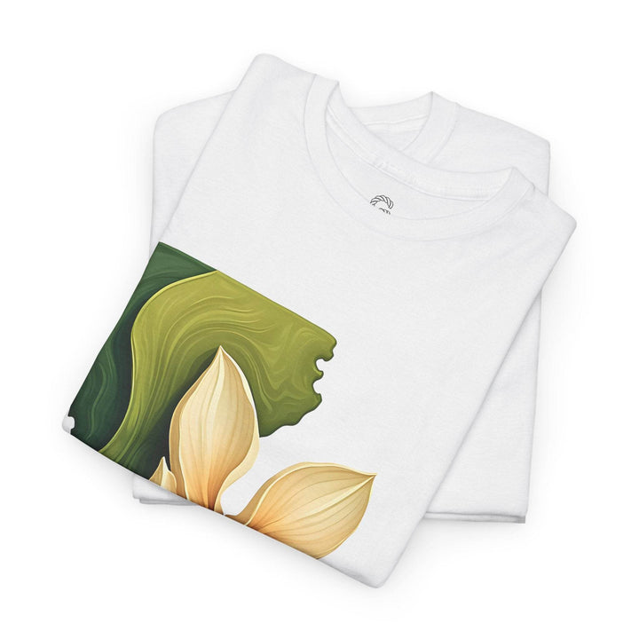 Louisiana Pride Shirt with Magnolia Design - Gutsy Garb