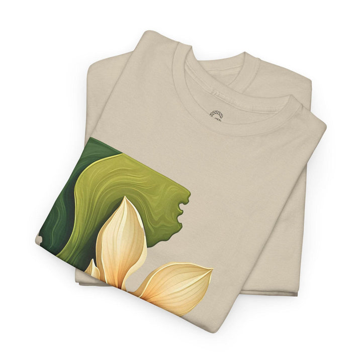 Louisiana Pride Shirt with Magnolia Design - Gutsy Garb