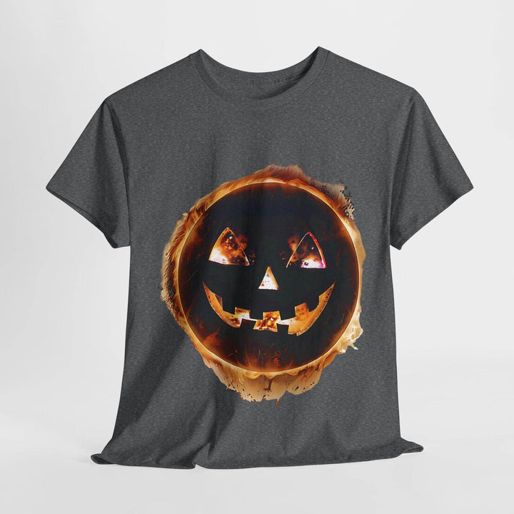 Bold Halloween Eclipse Shirt - Edgy Pumpkin Tee - Gutsy Garb