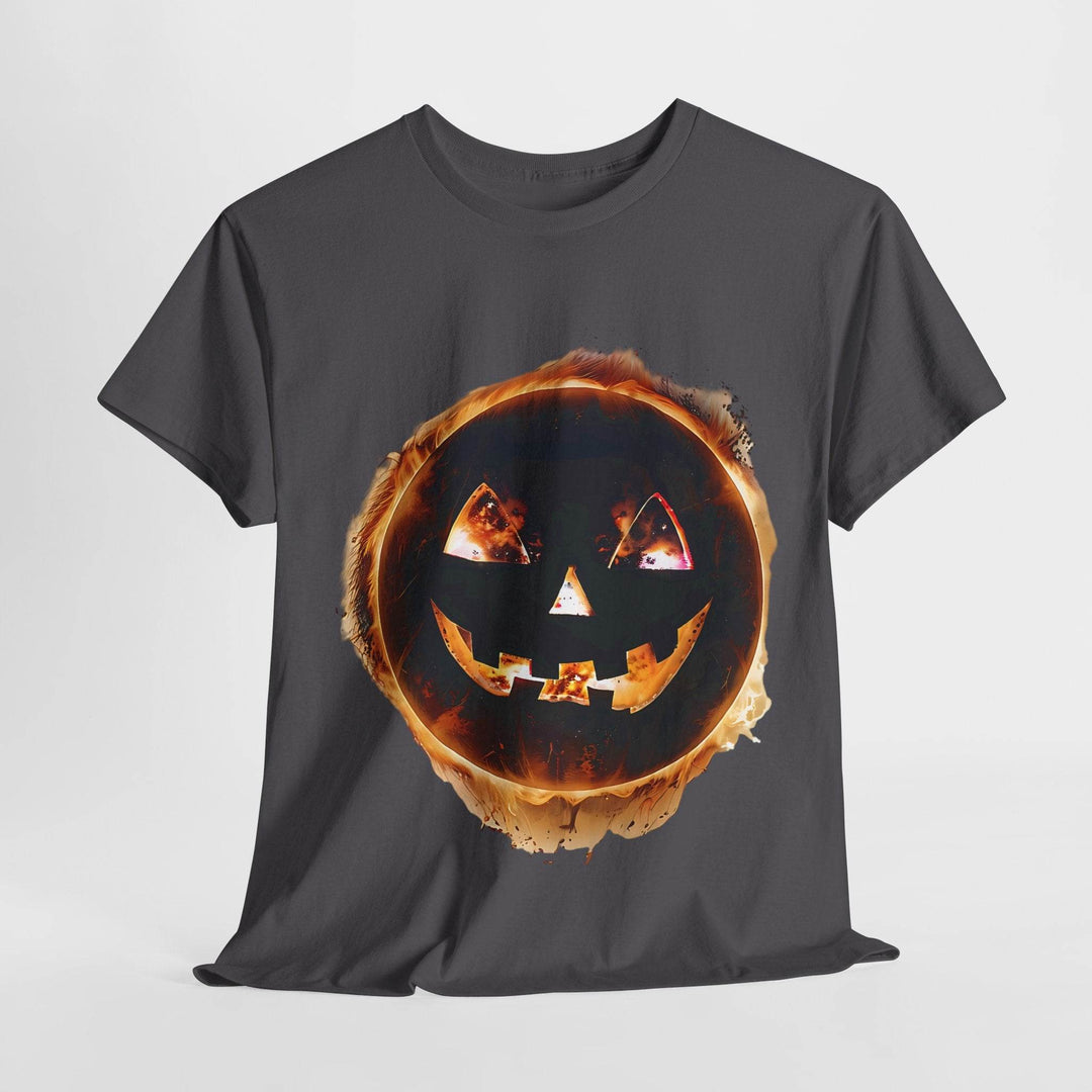 Bold Halloween Eclipse Shirt - Edgy Pumpkin Tee - Gutsy Garb
