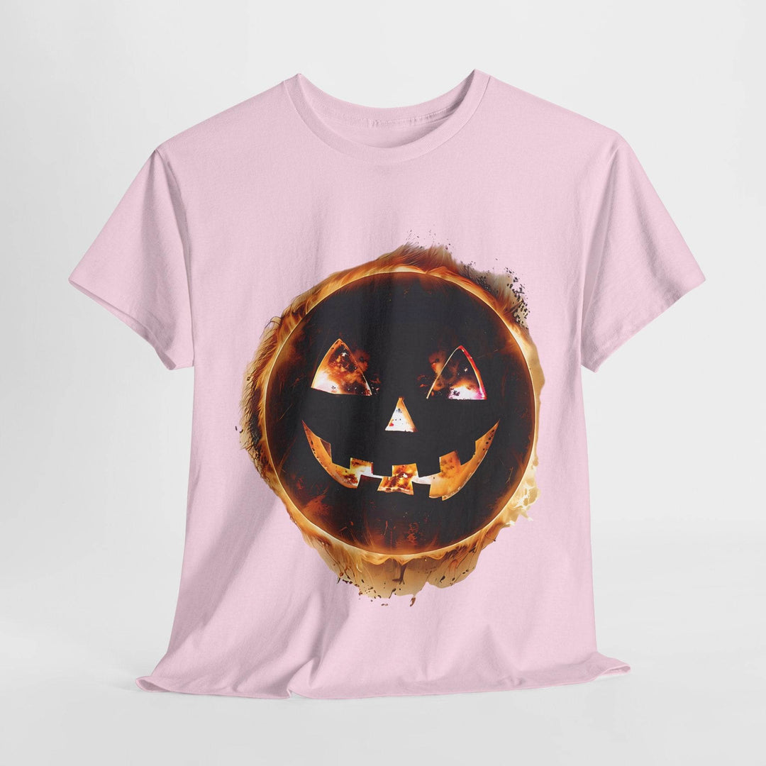 Bold Halloween Eclipse Shirt - Edgy Pumpkin Tee - Gutsy Garb