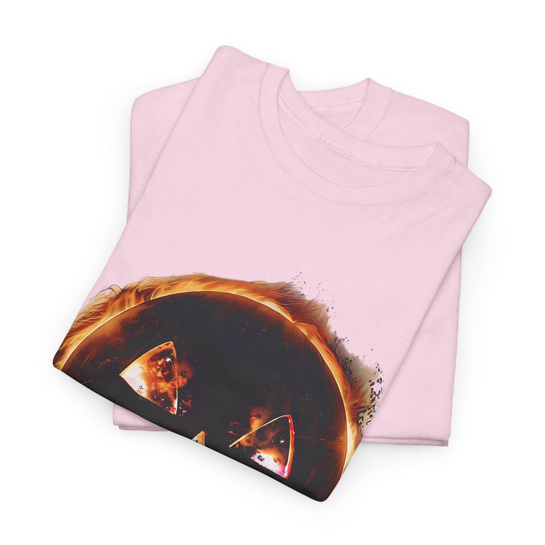 Bold Halloween Eclipse Shirt - Edgy Pumpkin Tee - Gutsy Garb