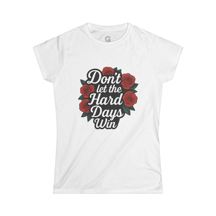Confidence Empowering Apparel T-Shirt - Bold Rose Design - Gutsy Garb
