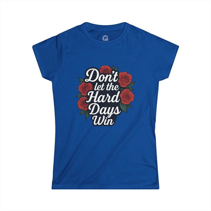 Confidence Empowering Apparel T-Shirt - Bold Rose Design - Gutsy Garb