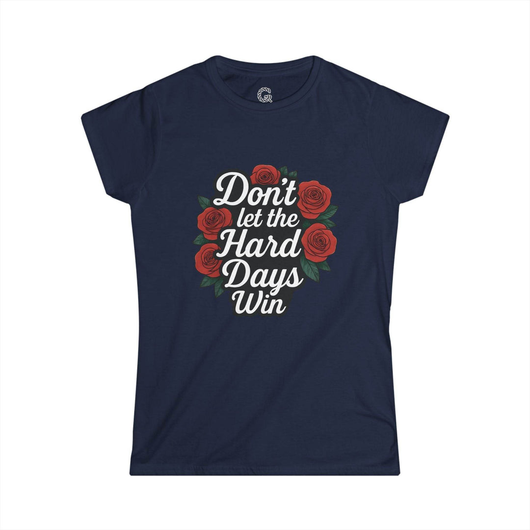 Confidence Empowering Apparel T-Shirt - Bold Rose Design - Gutsy Garb