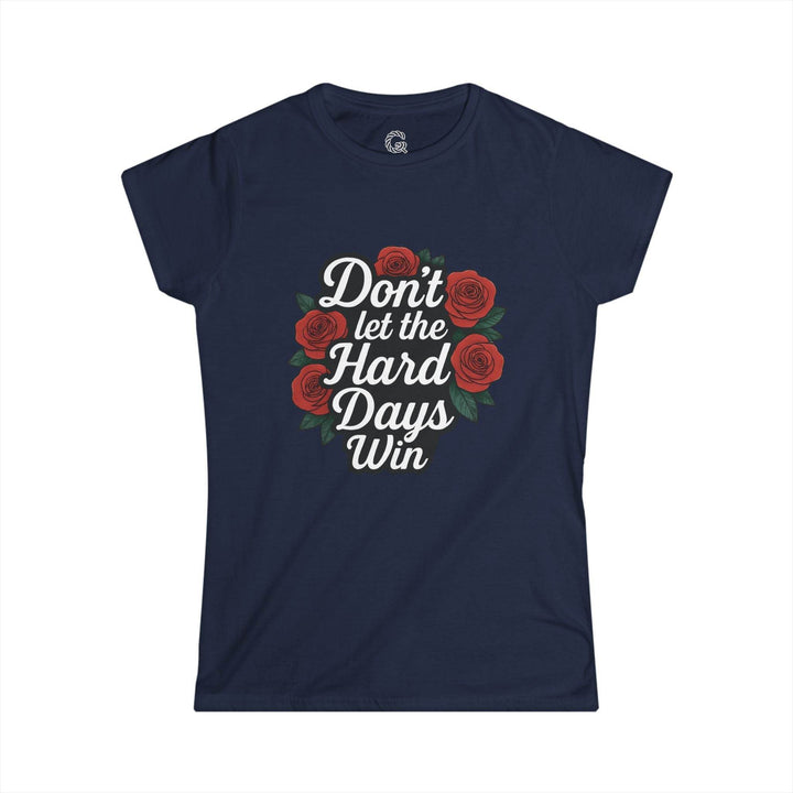Confidence Empowering Apparel T-Shirt - Bold Rose Design - Gutsy Garb