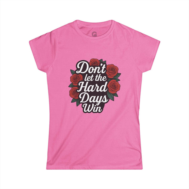 Confidence Empowering Apparel T-Shirt - Bold Rose Design - Gutsy Garb