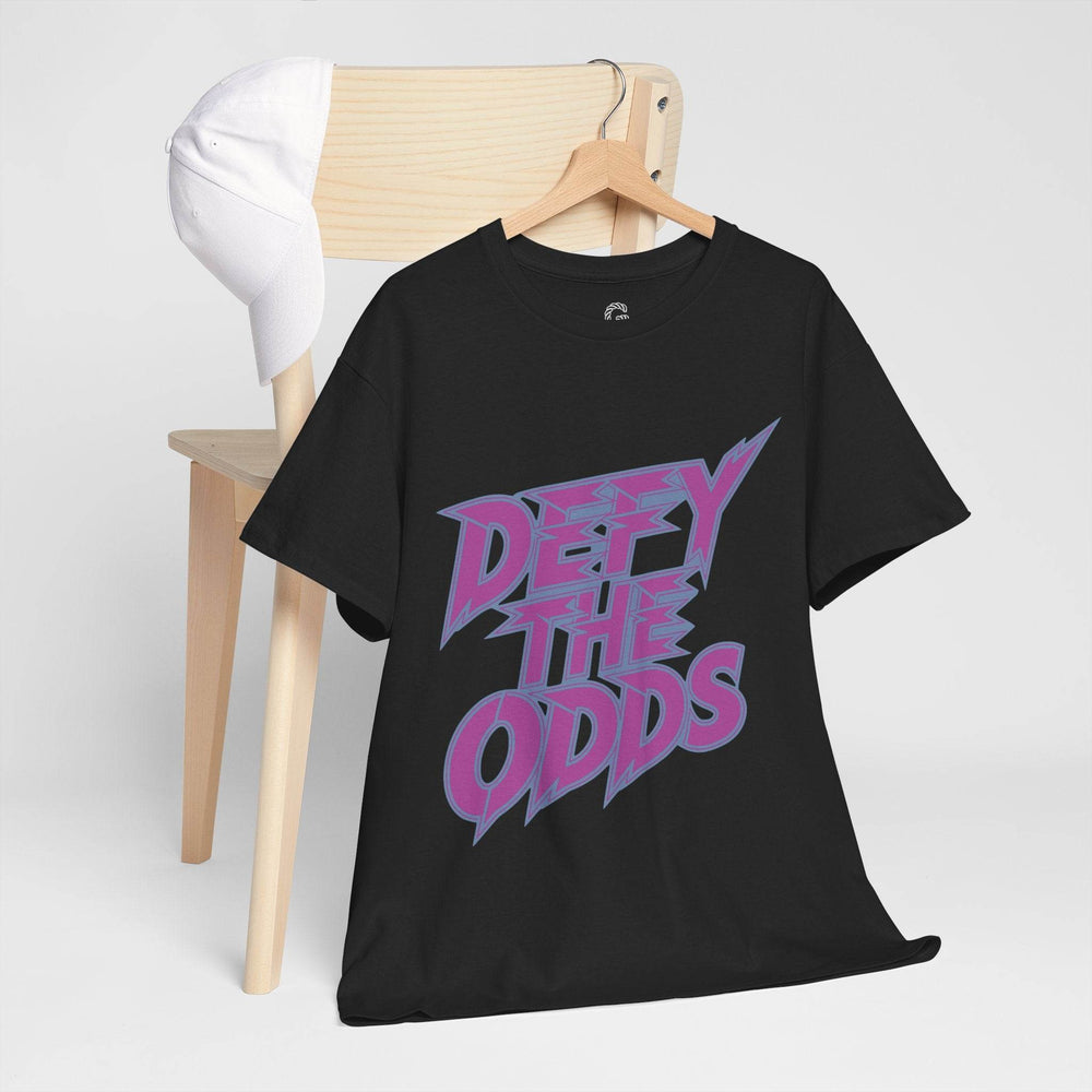 Defy the Odds Shirt - Bold Graphic Tee - Gutsy Garb
