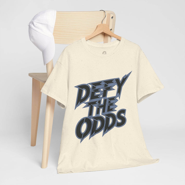 Defy the Odds Shirt - Bold Graphic Tee - Gutsy Garb
