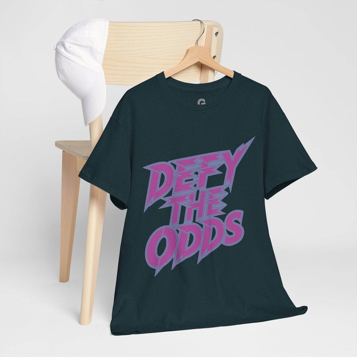 Defy the Odds Shirt - Bold Graphic Tee - Gutsy Garb