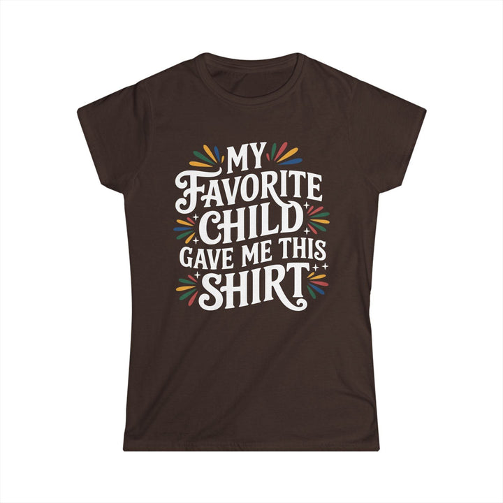 Favorite Child Humor Tee - Bold Graphic T-Shirt - Gutsy Garb