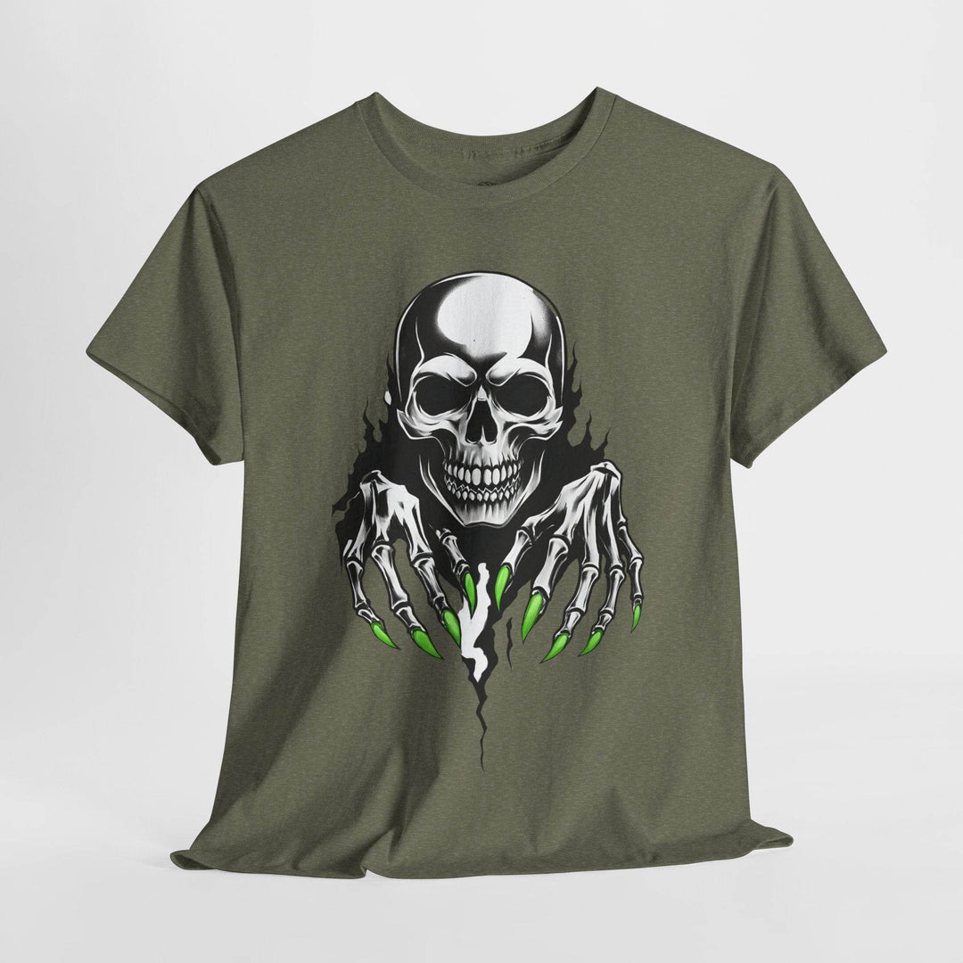 Bold Skull Halloween Shirt - Edgy T-Shirt - Gutsy Garb