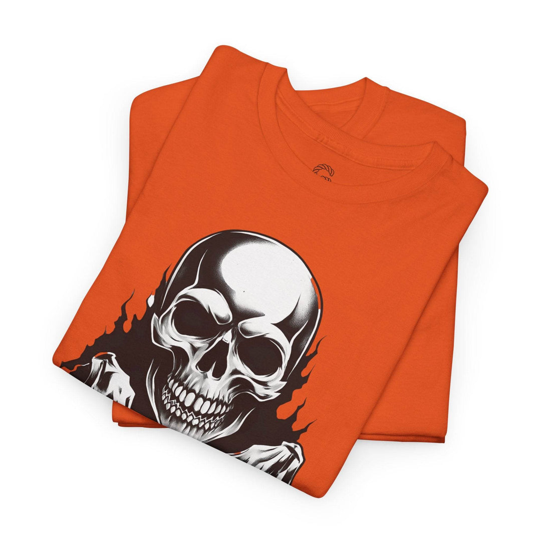 Bold Skull Halloween Shirt - Edgy T-Shirt - Gutsy Garb