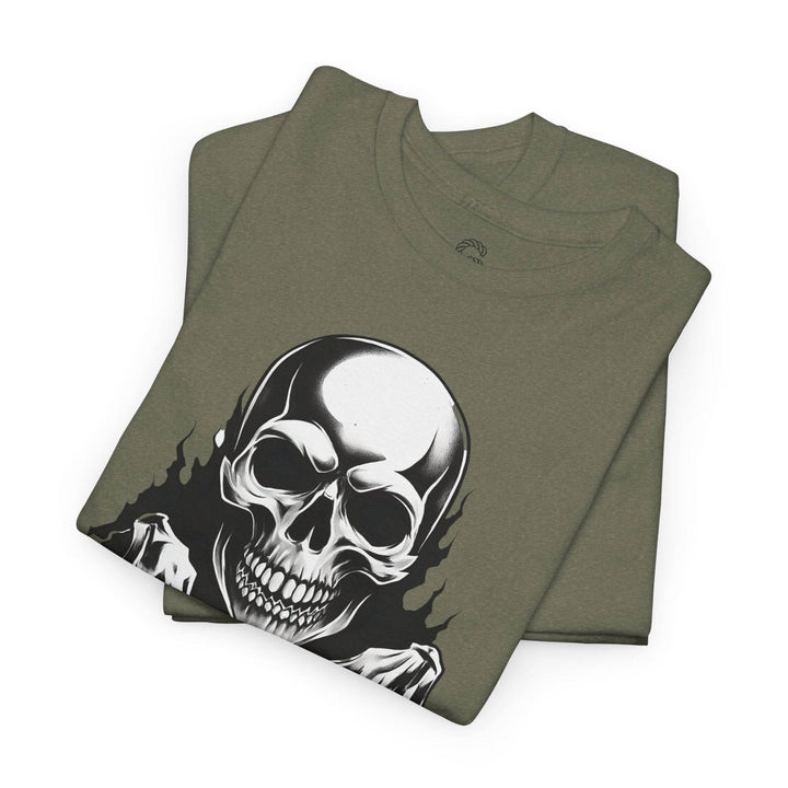 Bold Skull Halloween Shirt - Edgy T-Shirt - Gutsy Garb
