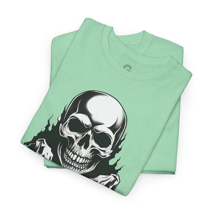 Bold Skull Halloween Shirt - Edgy T-Shirt - Gutsy Garb
