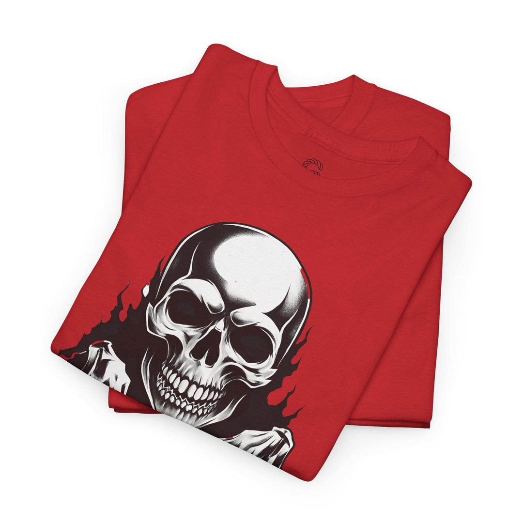 Bold Skull Halloween Shirt - Edgy T-Shirt - Gutsy Garb