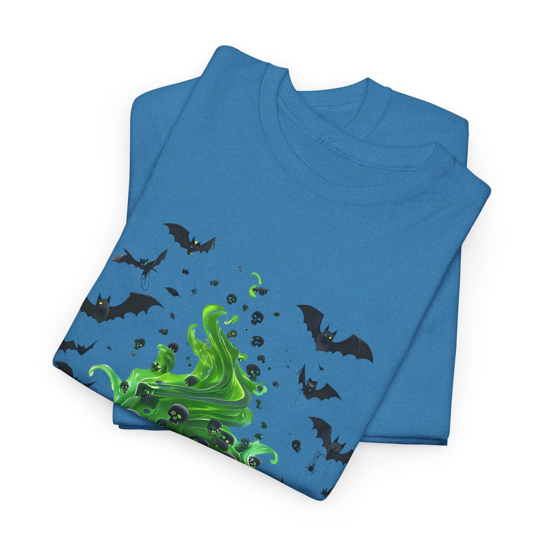 Halloween Cauldron T-Shirt with Spooky Design - Gutsy Garb
