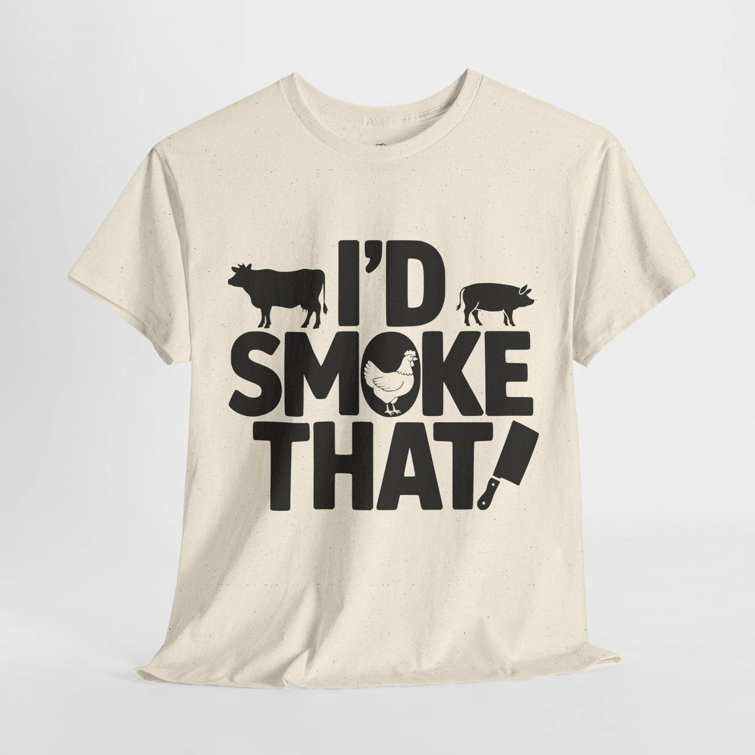 Smoker Lover Novelty Apparel BBQ T-Shirt - Gutsy Garb