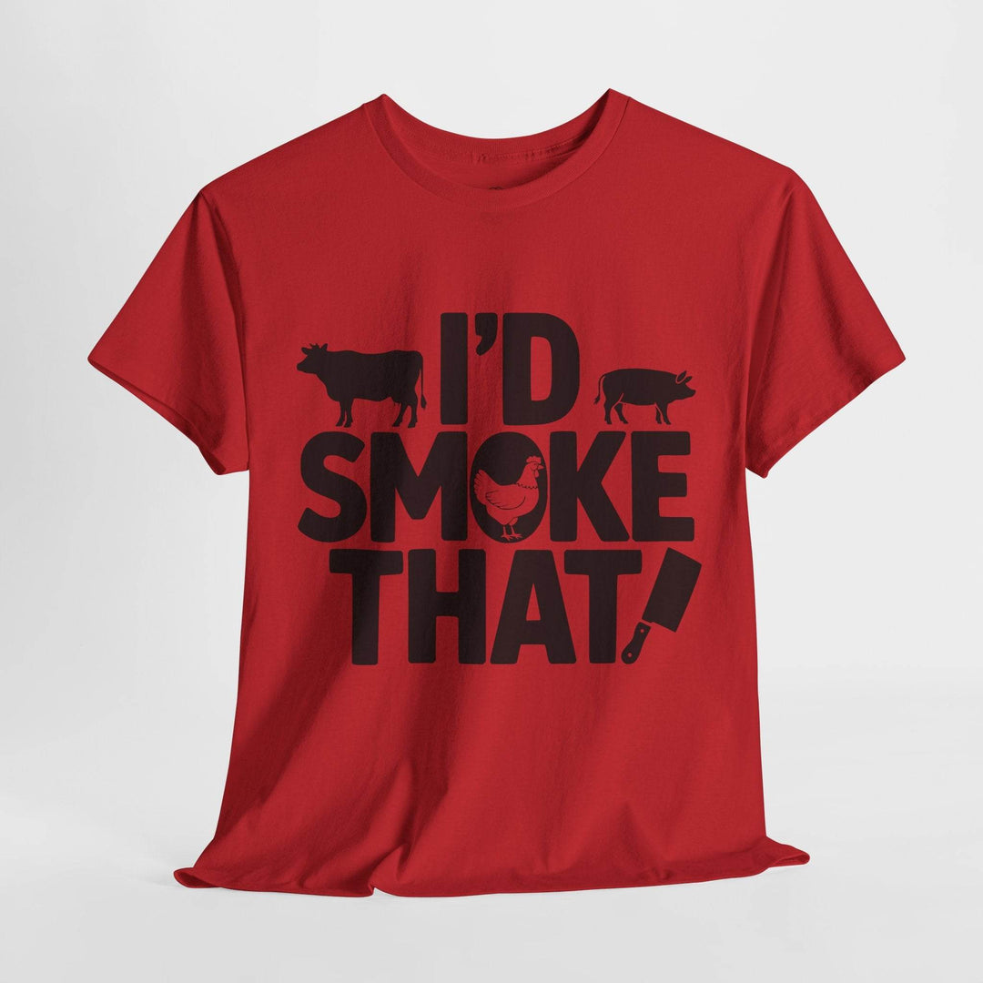 Smoker Lover Novelty Apparel BBQ T-Shirt - Gutsy Garb