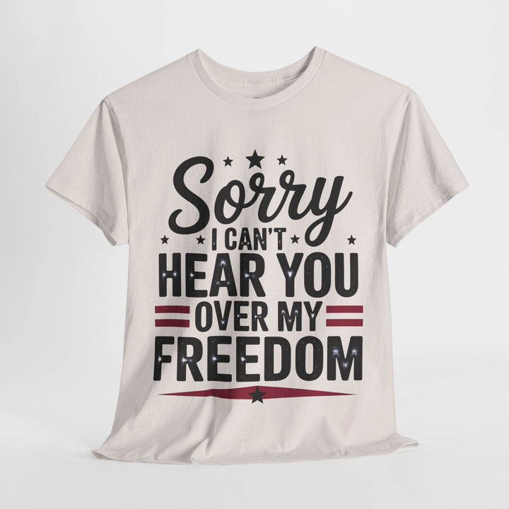 Unisex Freedom Graphic Tee - Bold Statement T-Shirt - Gutsy Garb