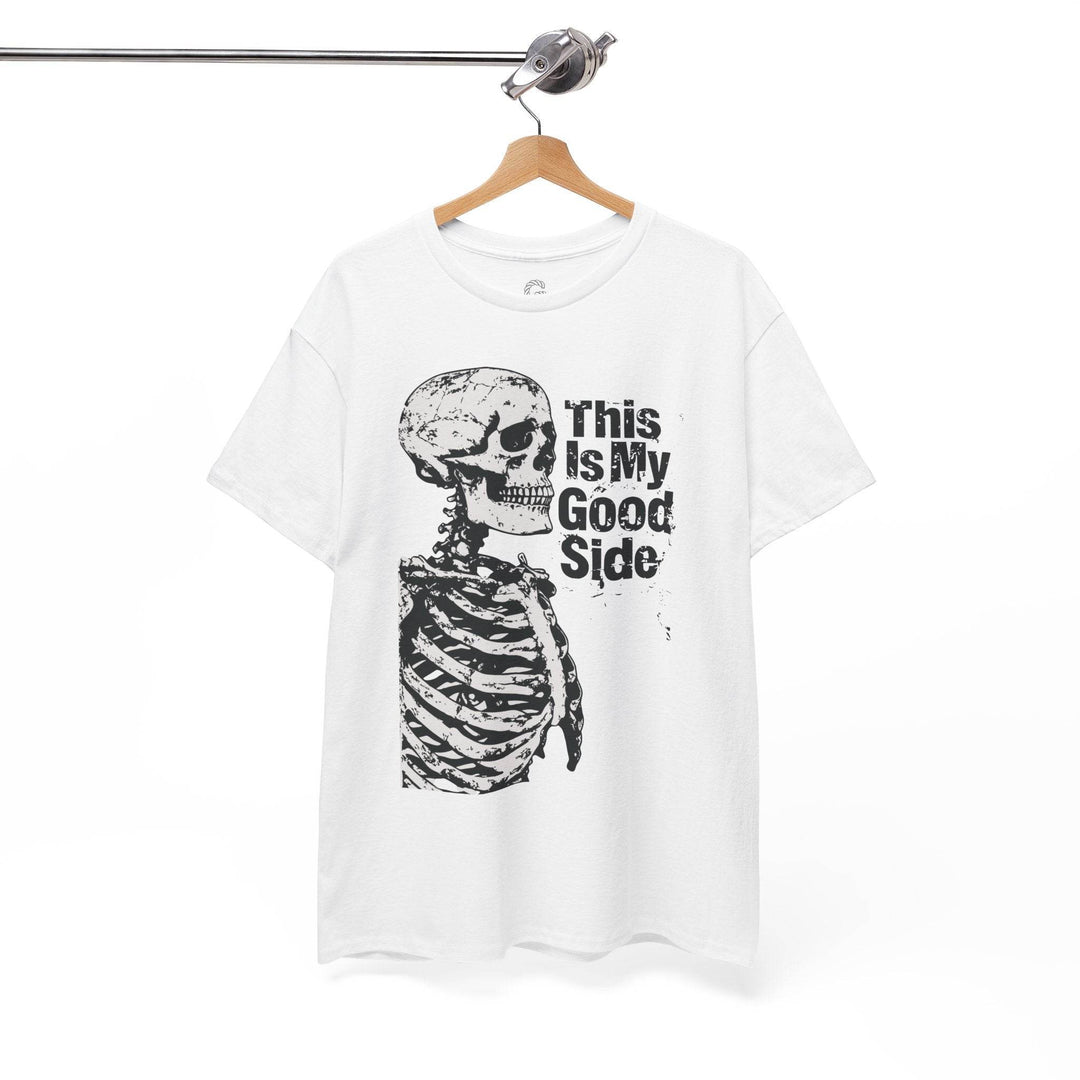 Bold Skeleton Design Apparel T-Shirt - Gutsy Garb