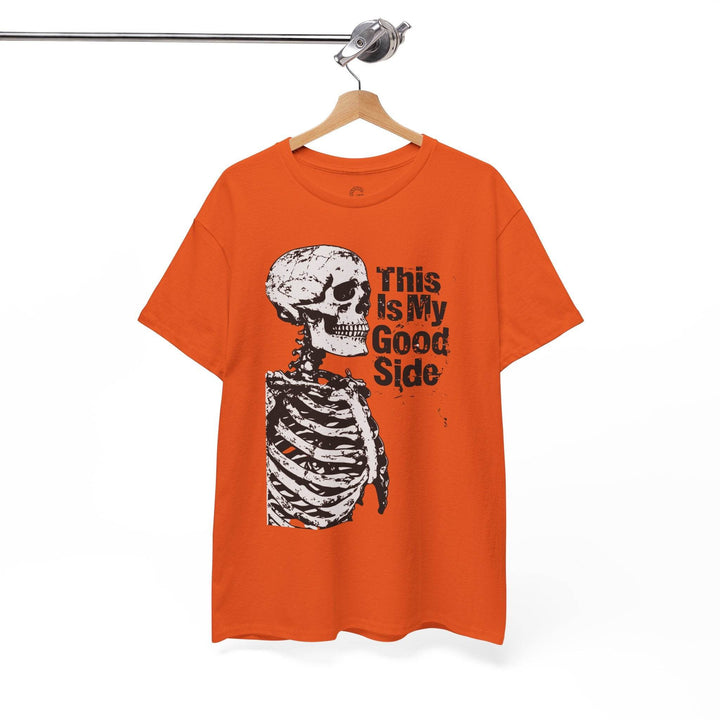 Bold Skeleton Design Apparel T-Shirt - Gutsy Garb