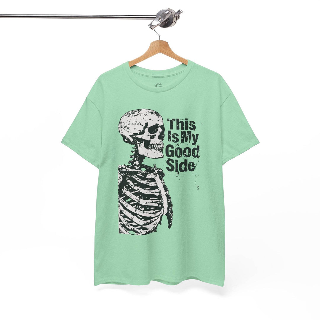 Bold Skeleton Design Apparel T-Shirt - Gutsy Garb