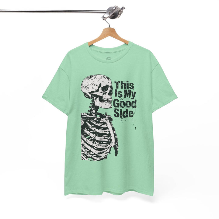Bold Skeleton Design Apparel T-Shirt - Gutsy Garb