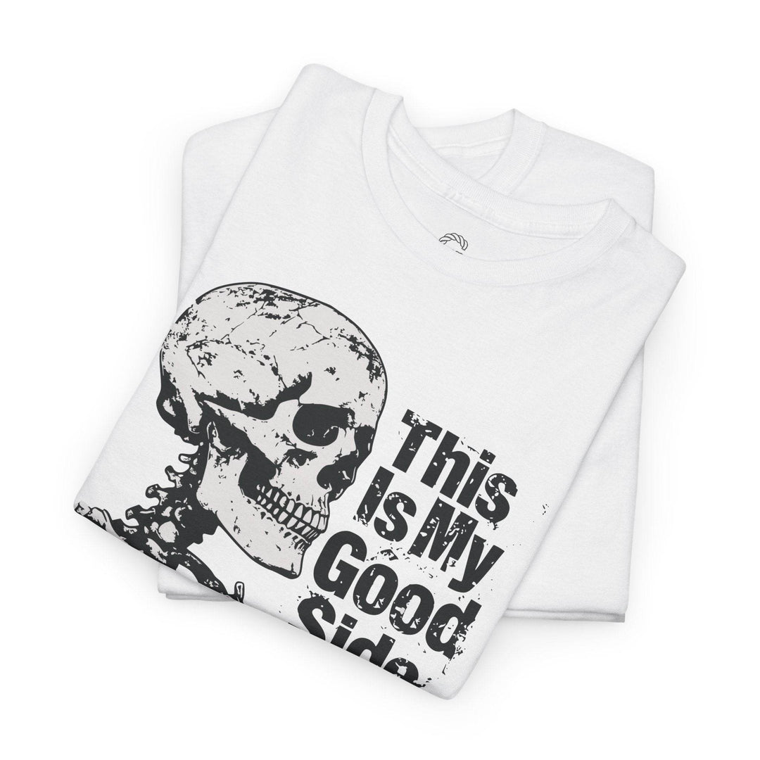 Bold Skeleton Design Apparel T-Shirt - Gutsy Garb
