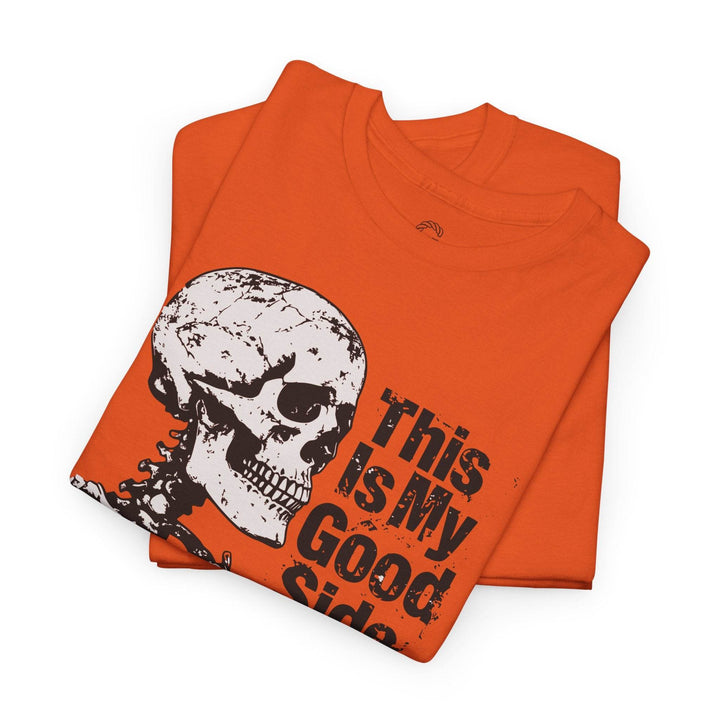 Bold Skeleton Design Apparel T-Shirt - Gutsy Garb