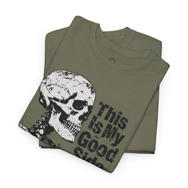 Bold Skeleton Design Apparel T-Shirt - Gutsy Garb