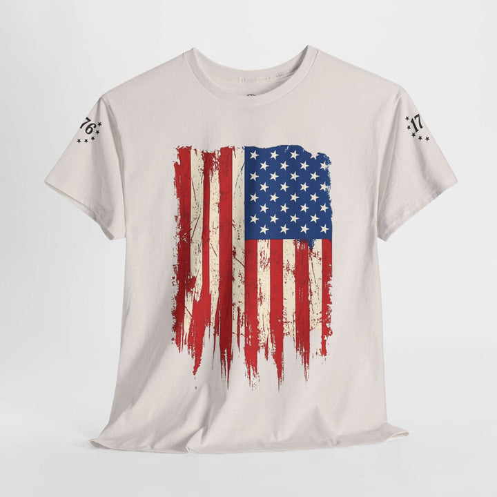 Distressed American Flag Shirt T-Shirt - Gutsy Garb