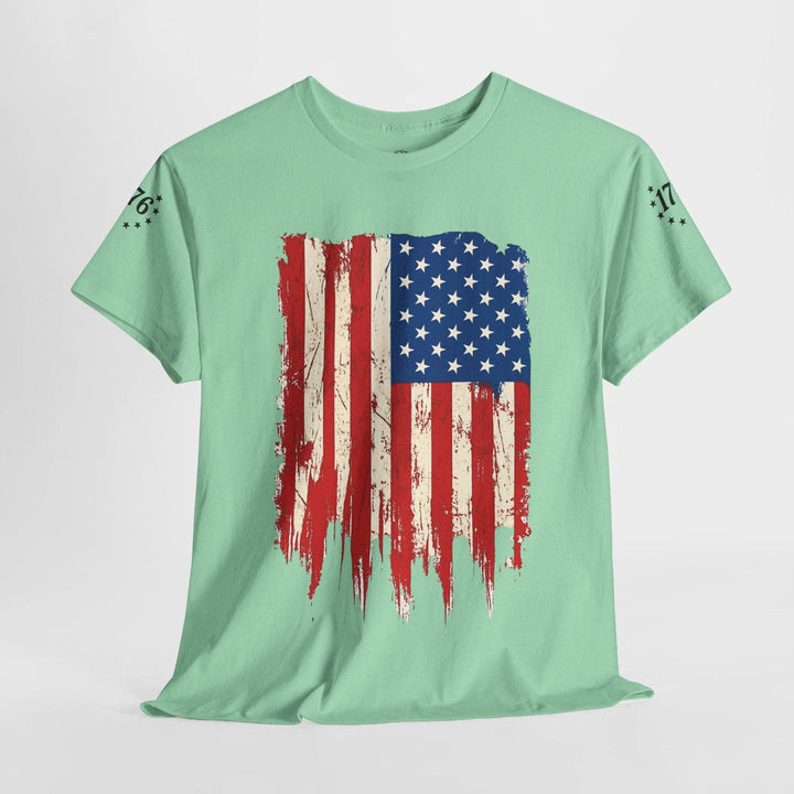 Distressed American Flag Shirt T-Shirt - Gutsy Garb