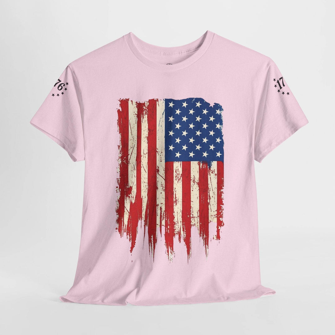 Distressed American Flag Shirt T-Shirt - Gutsy Garb