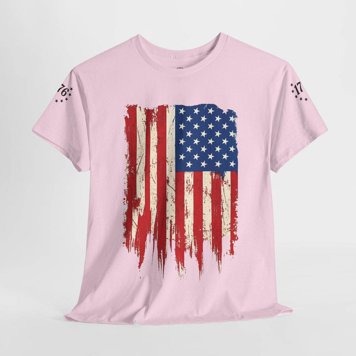 Distressed American Flag Shirt T-Shirt - Gutsy Garb