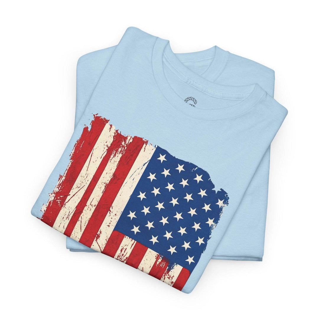 Distressed American Flag Shirt T-Shirt - Gutsy Garb