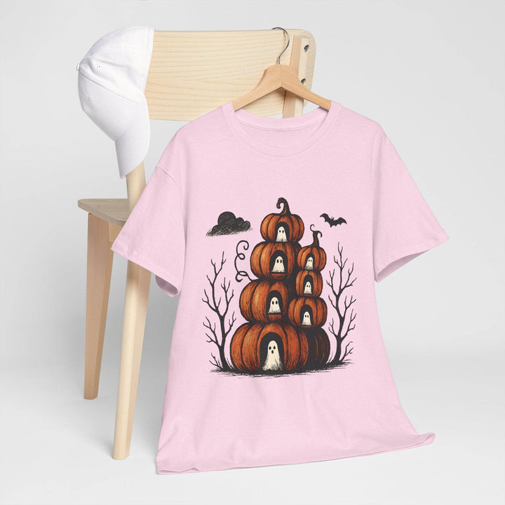 Halloween Pumpkin Ghost Shirt - Bold Halloween Tee - Gutsy Garb