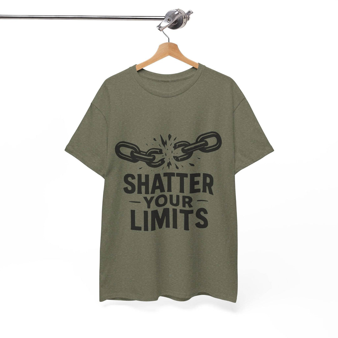Shatter Your Limits Motivational Shirt - Gutsy Garb