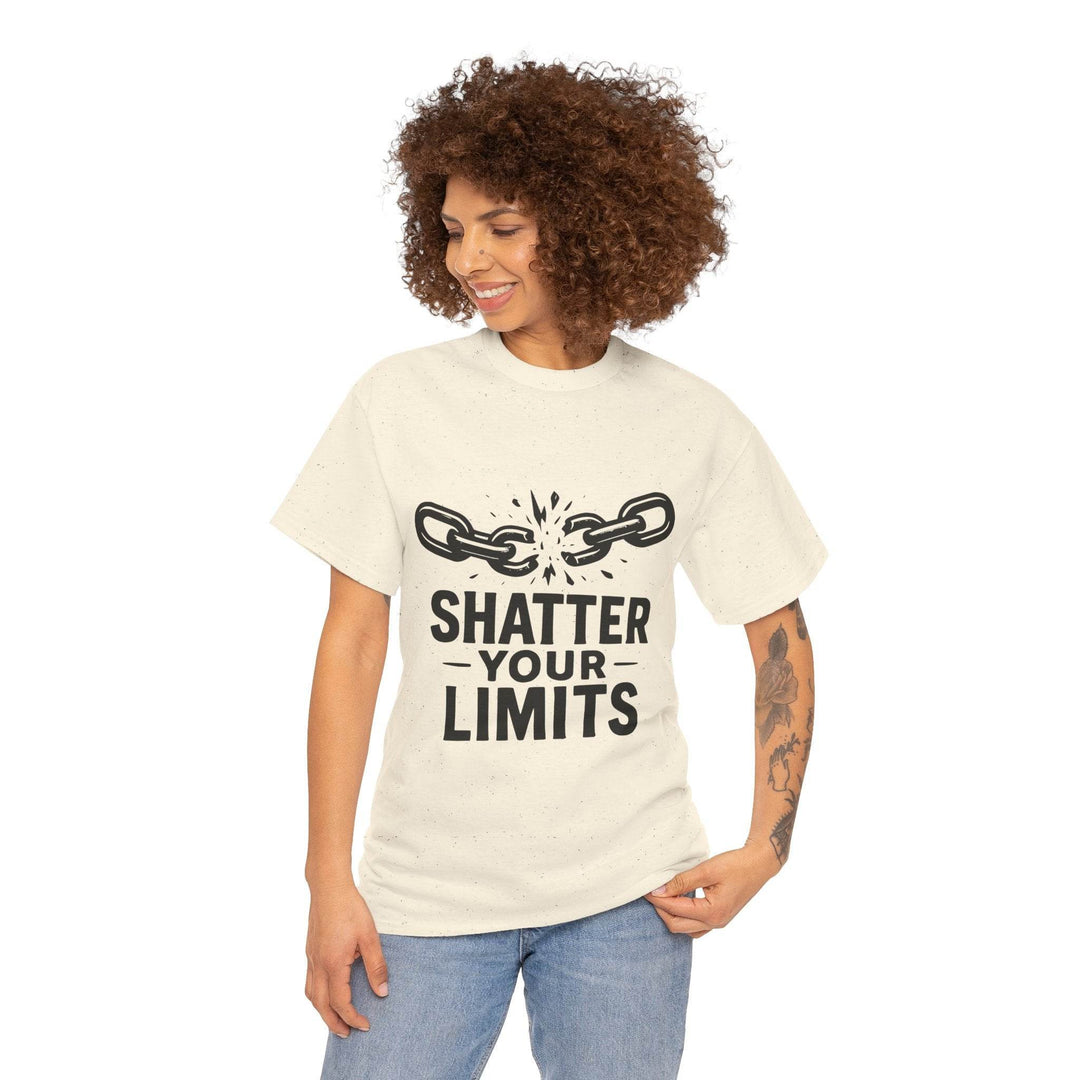 Shatter Your Limits Motivational Shirt - Gutsy Garb