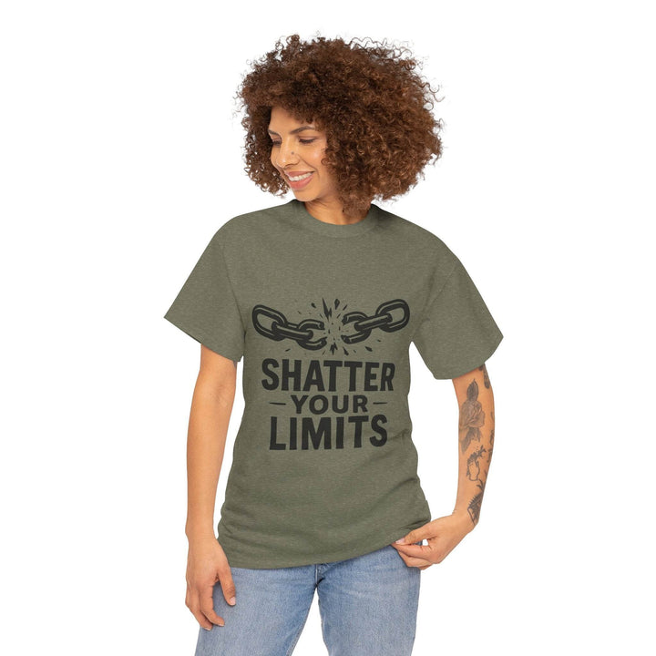 Shatter Your Limits Motivational Shirt - Gutsy Garb