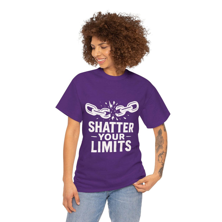Shatter Your Limits Motivational Shirt - Gutsy Garb