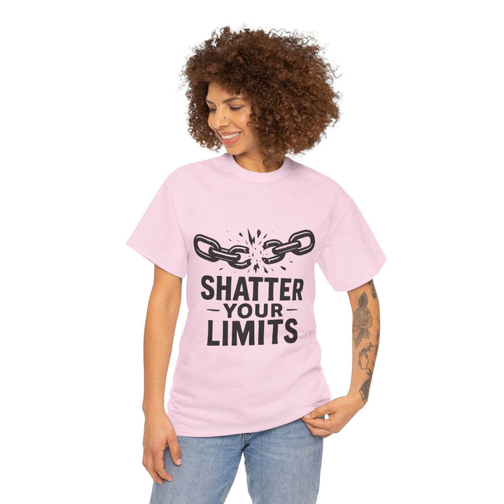 Shatter Your Limits Motivational Shirt - Gutsy Garb