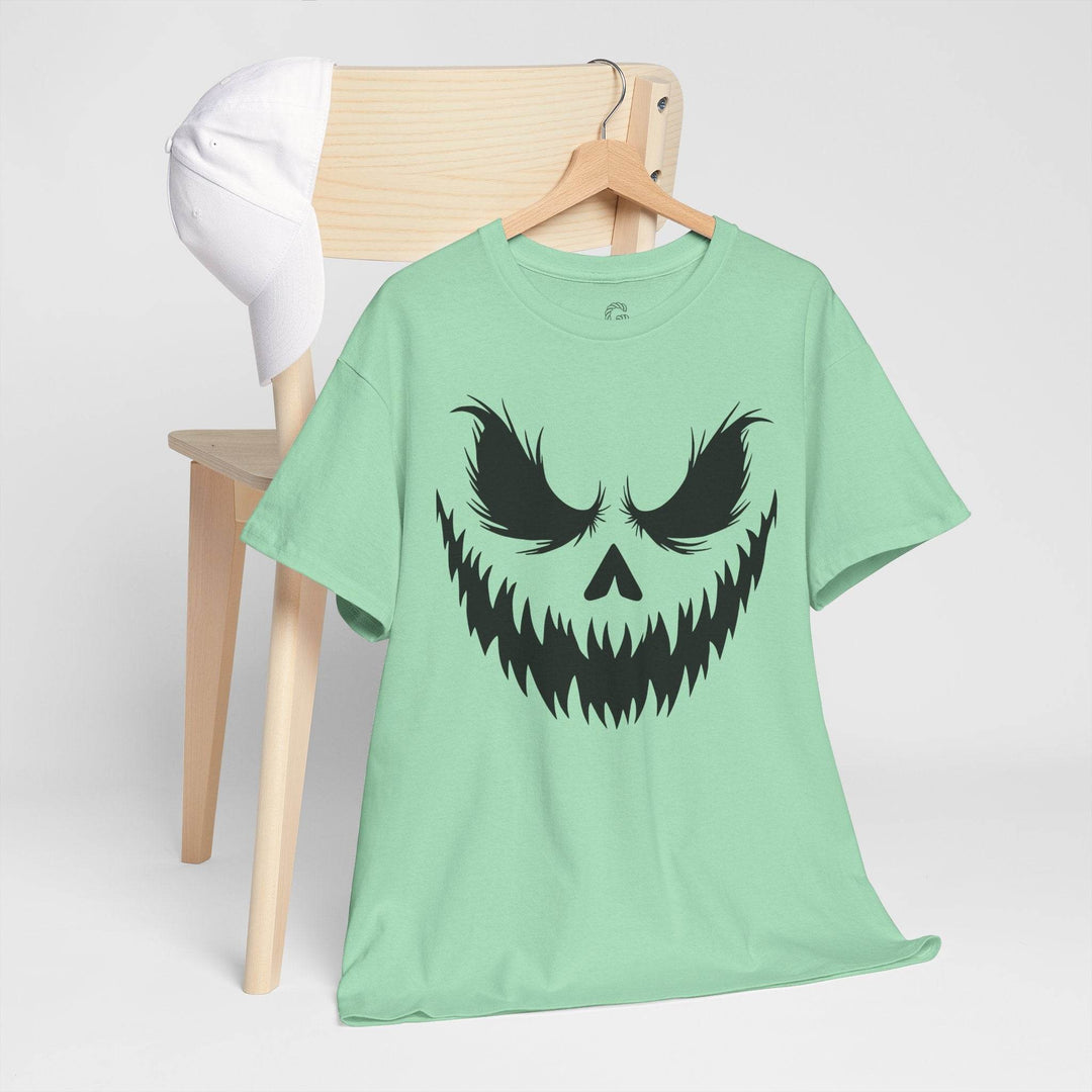 Creepy Jack O Lantern Tee - Edgy Halloween Shirt - Gutsy Garb