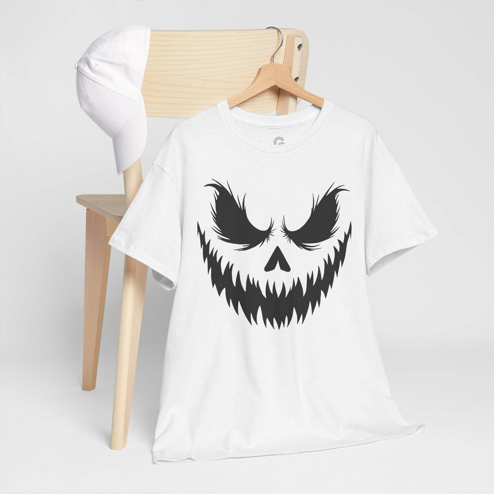 Creepy Jack O Lantern Tee - Edgy Halloween Shirt - Gutsy Garb