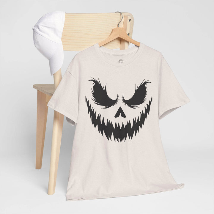 Creepy Jack O Lantern Tee - Edgy Halloween Shirt - Gutsy Garb