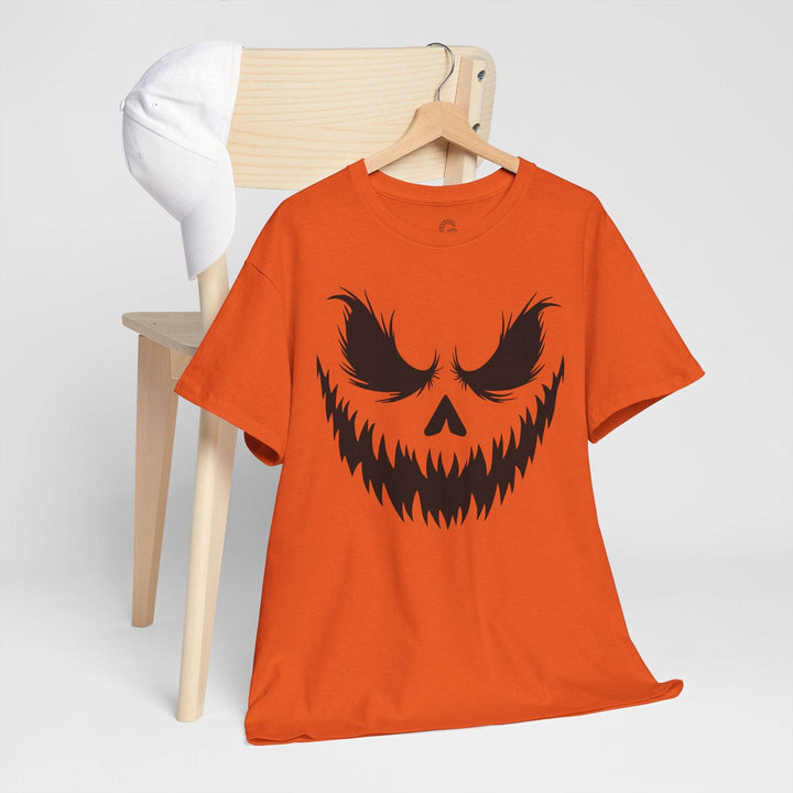 Creepy Jack O Lantern Tee - Edgy Halloween Shirt - Gutsy Garb