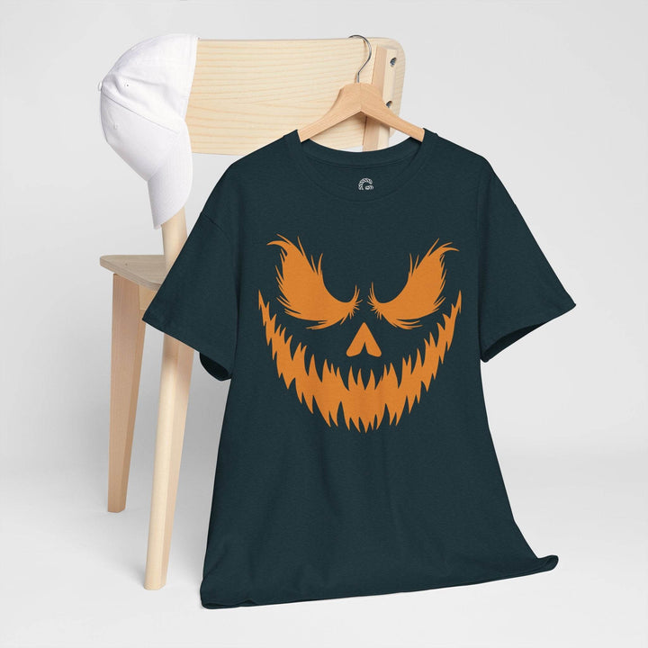 Creepy Jack O Lantern Tee - Edgy Halloween Shirt - Gutsy Garb